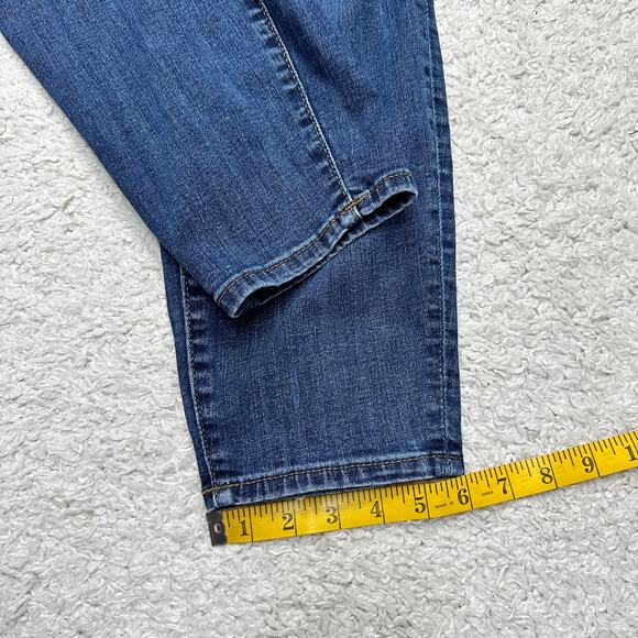 Loft Plus Modern Skinny Jean Slim Pockets Curvy Stretch Tapered Ankle Sz: 18 - Picture 6 of 10